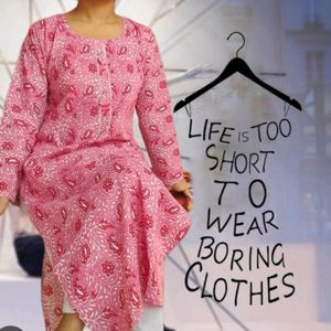 Brand New Pure Jaipuri Printed Cotton Kurti...