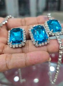 Koriyan Combo Set Necklace Bracelet Earrings