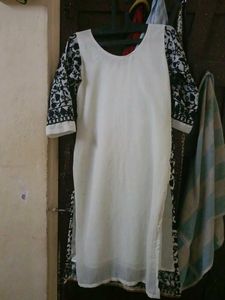 Floral Print Kurta