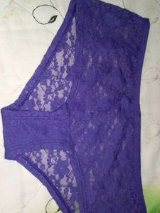 blue lace panty sale