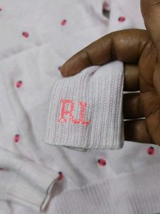 Ralph Lauren Cute Pink Ladybug Sweater