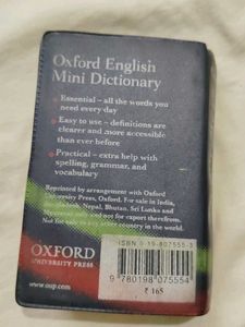 Oxford English Mini Dictionary