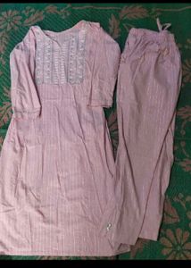 Khadi Cotton Kurta Set