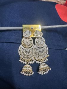 Long Jhumka Style Earing
