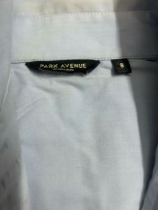 Light Blue Formal Branded T-shirt