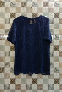 Lace Detailed Top