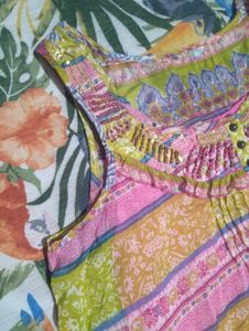 Colorful Sleeveless Top