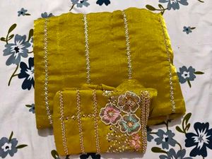 Saree with handwork Blouse