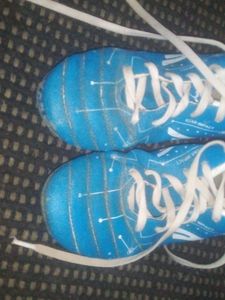 Sega Blue Football Shoes