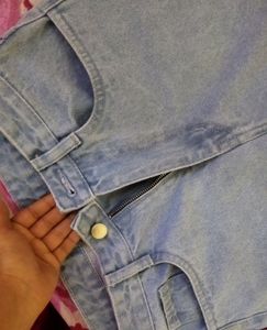 Light Wash Wide Leg Jeans
