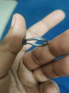 Floral 92.5 Silver Ring With Marcasites