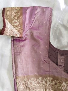 Purple 💜 Saree