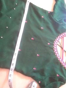 Embroidered Anarkali Set.