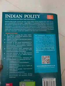 Indian Polity by M Laxmikanth (6th Edition)