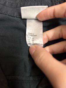 H&amp;M V Neck Button Down Shirt