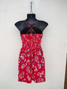 American Eagle Outfitters floral corset dress