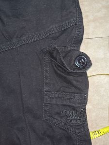 Black Cargo Shorts