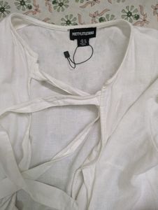 tie front romper