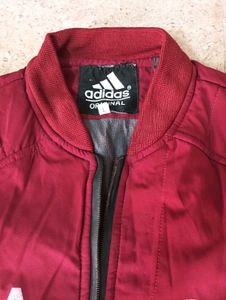 Adidas Burgundy Jacket