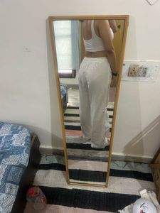 Combo Of White Linen Set And Casual Trouse