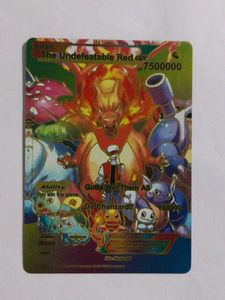 Rare The Undefeatable Red GX Pokemon Card
