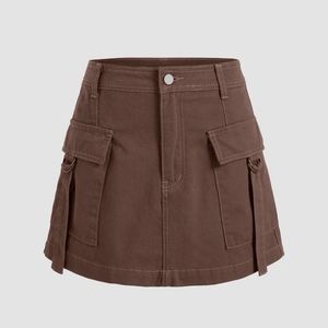 Y2K Trending Utility Skirt
