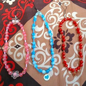 Beautiful Handmade Beaded Phone Charm...