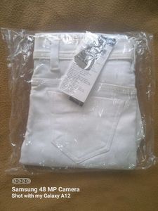 White Denim Jeans
