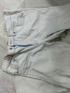 H&amp;m Baggy Cotton Low Rise Jeans