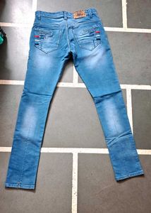 Slim Fit Light Wash Jeans