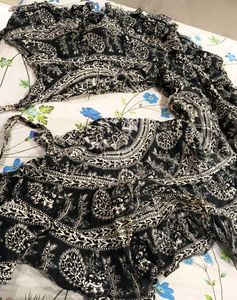 Boho Print Wrap Skirt