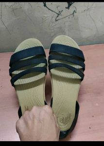 Black Strappy Sandals