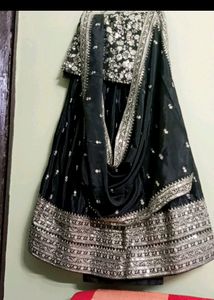 Fixed Price Semi Stitched Embroidered Lehenga Chol