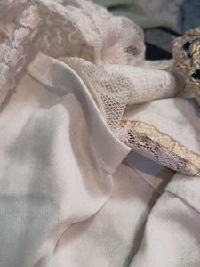 White Net Kurti