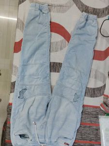 Boys Light Wash Denim Jeans