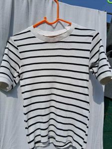 Black & White Strip Tops