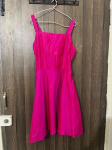 Hot Pink Dress Label Shaurya Sanadhya