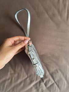 Silver Metallic Shoulder Bag