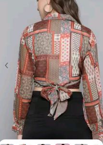 Sassafras Wrap Top.