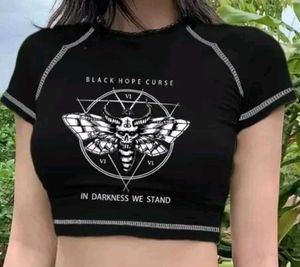 Price Drop 🔥 Black Stylish Crop Top