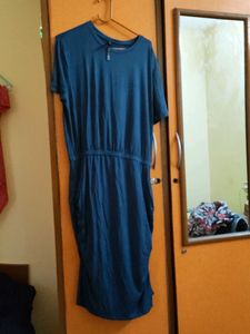 Blue Casual Dress