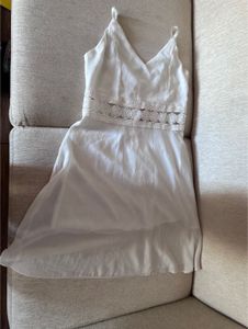 White Flared Dress