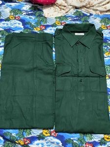 Green Kurta Pajama Set