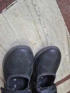 Girls Black School Shoes