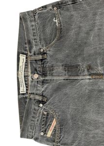 Diesel Grey Denim faded jeans