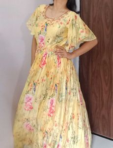 Ethnic Indo Western Beautiful Gown