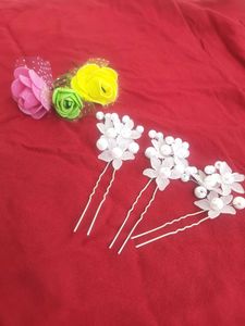 Floral Hair Pin Set