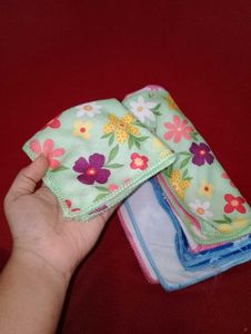 Soft Floral Print Handkerchiefs🌺
