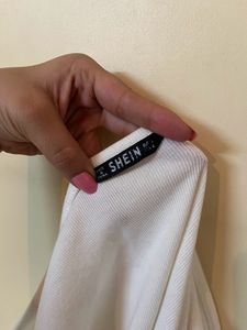 Shein Puff sleeve Crop Top