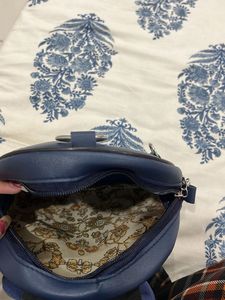 Cute Navy Star Mini Backpack